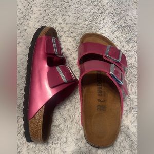 Pink Birkenstocks